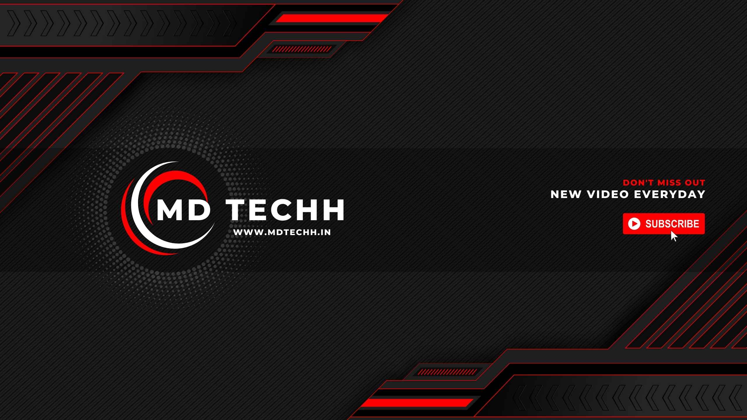 md Tech Review Youtube Banner